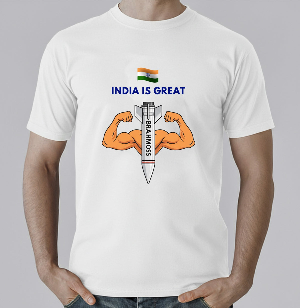White T-shirt India is Great